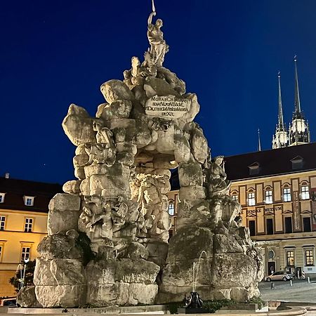 Apartman Se Saunou A Terasou S Vyhledem Na Brno Buitenkant foto