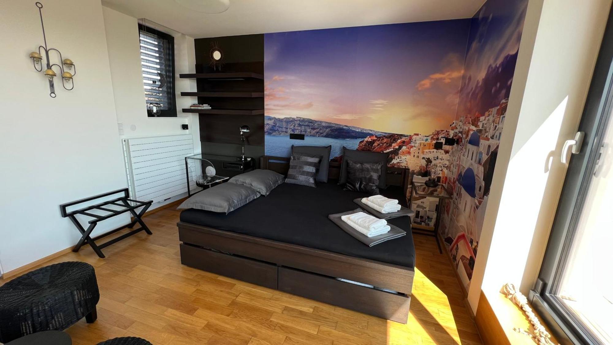 Apartman Se Saunou A Terasou S Vyhledem Na Brno Buitenkant foto