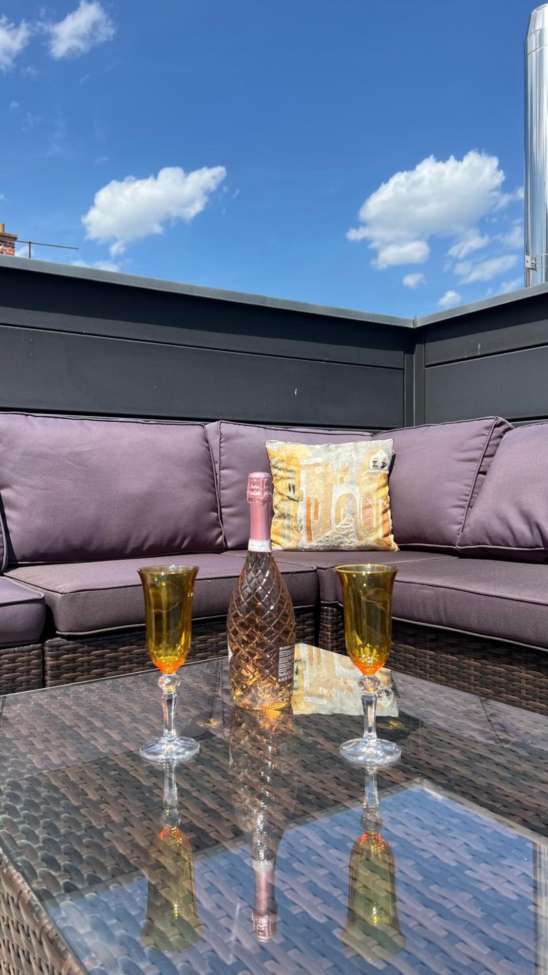 Apartman Se Saunou A Terasou S Vyhledem Na Brno Buitenkant foto