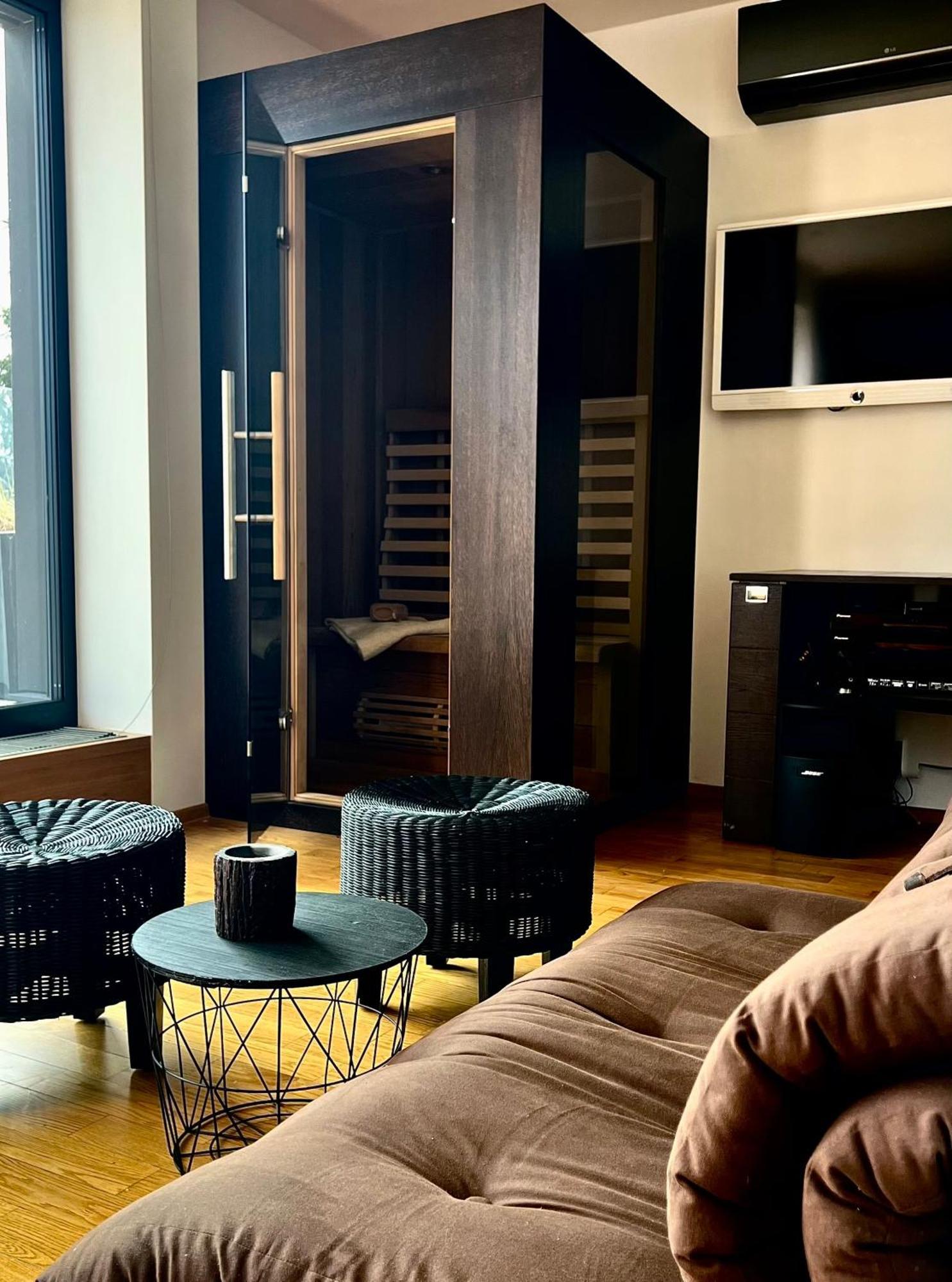 Apartman Se Saunou A Terasou S Vyhledem Na Brno Buitenkant foto