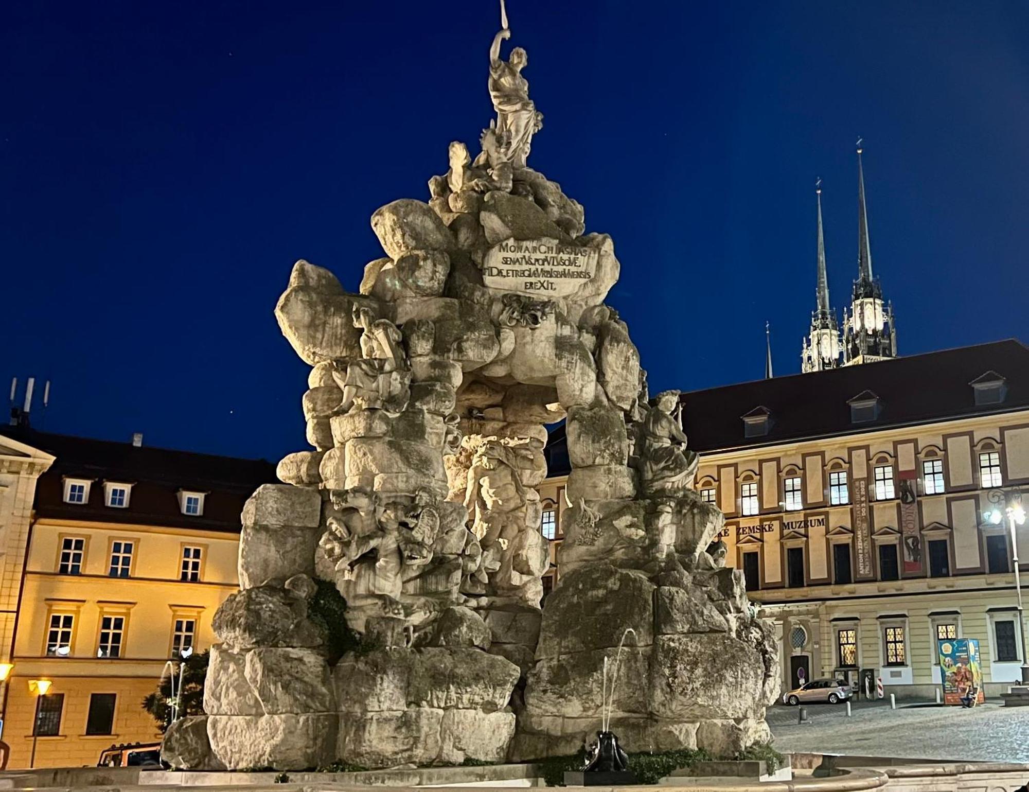 Apartman Se Saunou A Terasou S Vyhledem Na Brno Buitenkant foto